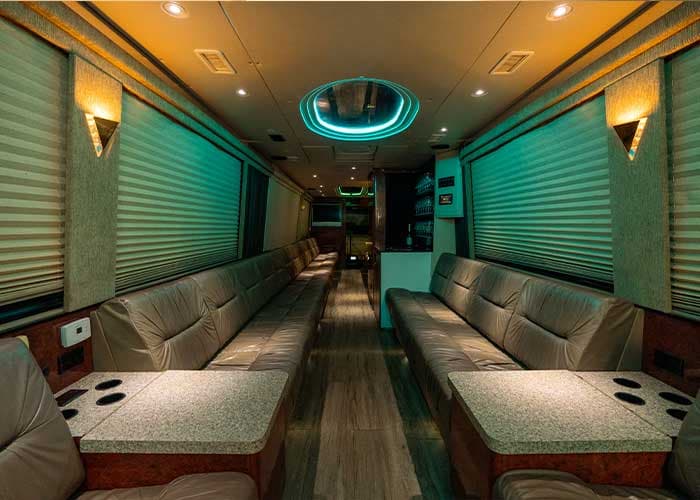 45/50 Passenger Party Bus gallery image 3 for limousine service in Georgetown, ON