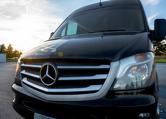 15 Passenger Mercedes Sprinter Van gallery image 3 for limousine service in Georgetown, ON
