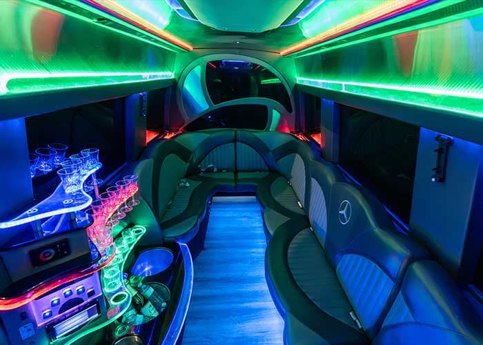 15 Passenger Mercedes Sprinter Van gallery image 9 for limousine service in Georgetown, ON