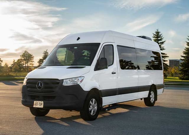 14 Passenger Sprinter Van for luxury car rental in Georgetown, ON